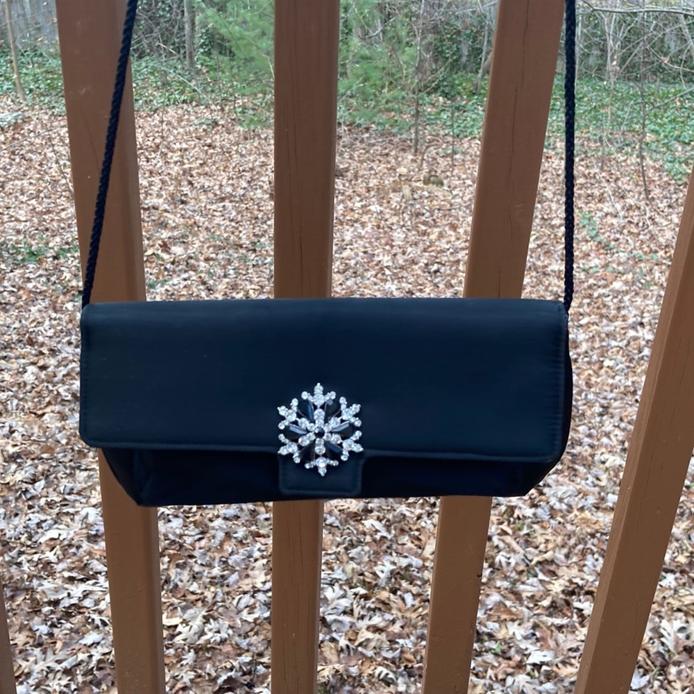 Preston & York black evening bag